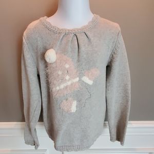 Gray Savannah Sweater Hat & Glove Design 4t